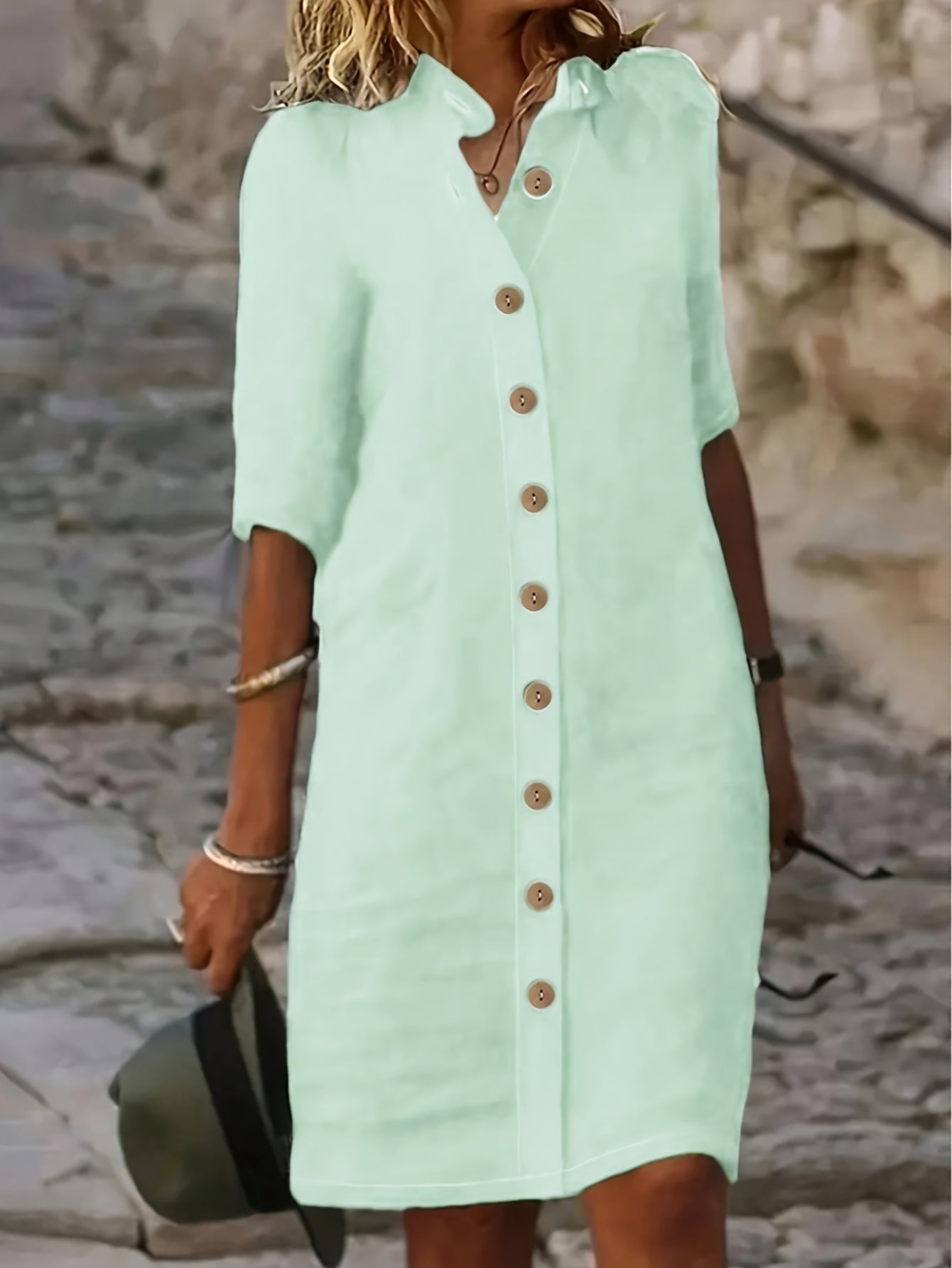 Kimberly Benn | Button-Down Shirt Dress