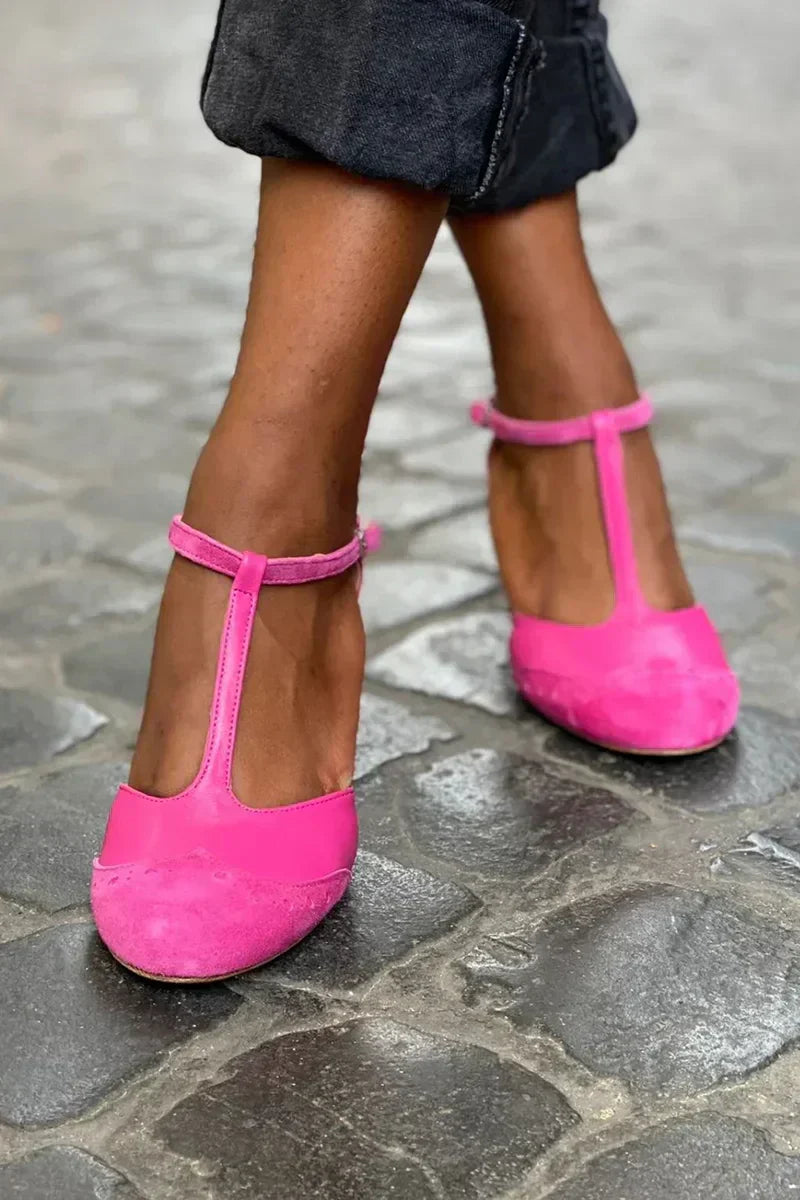 Kimberly Benn | Sandal With T-Bar Strap