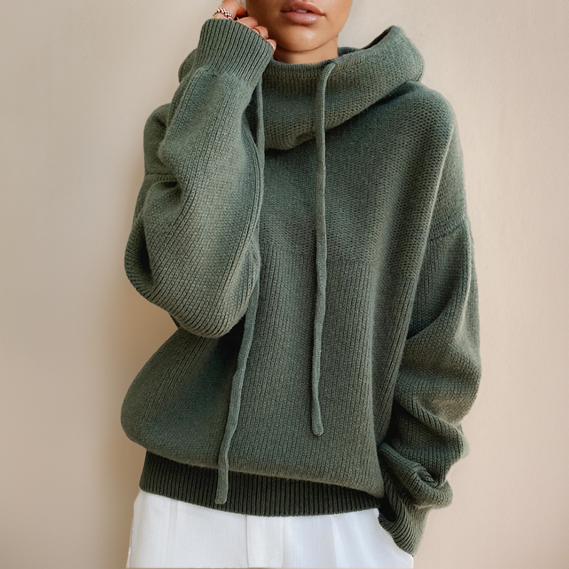 Kimberly Benn | Cosy Turtleneck Hoodie