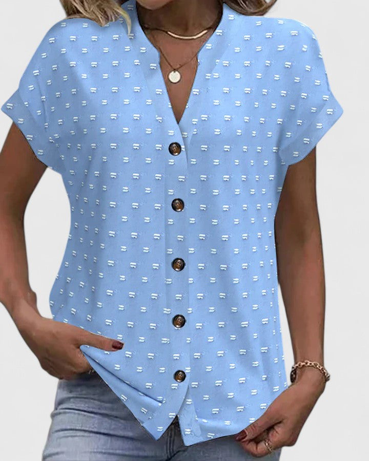 Kimberly Benn | Comfortable V-Neck Shirt