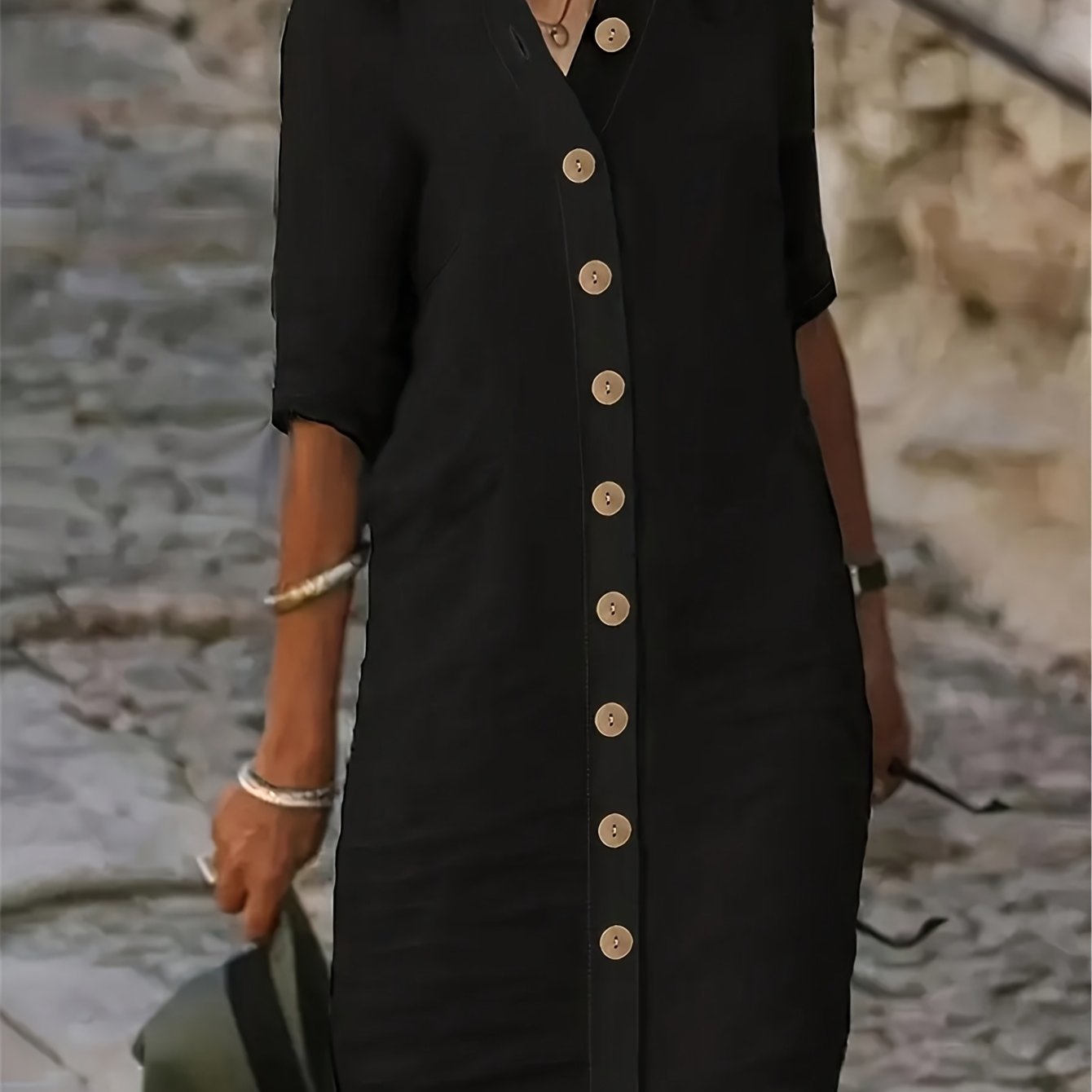 Kimberly Benn | Button-Down Shirt Dress