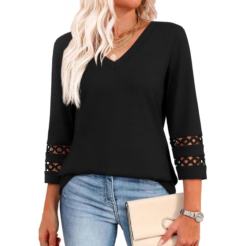 Kimberly Benn | Chic Casual V-Neck Summer Top