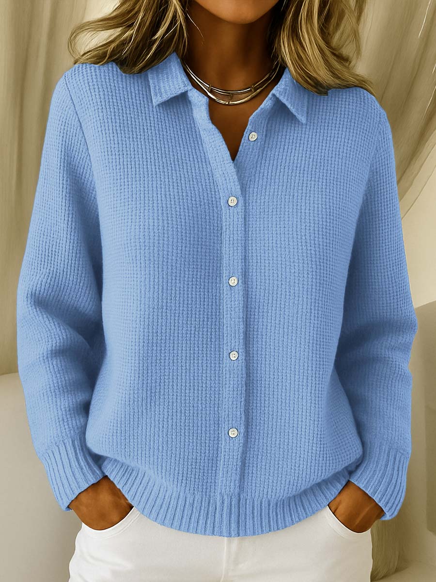 Kimberly Benn | Textured Knit Button Cardigan