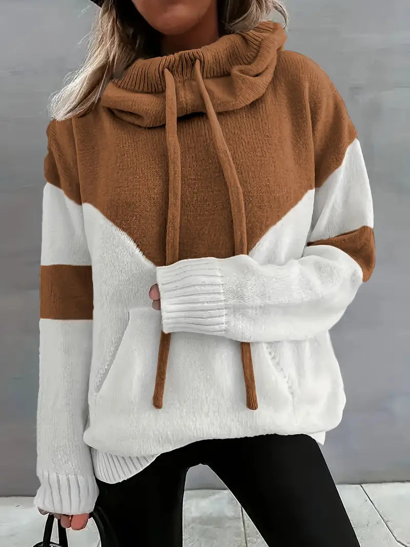 Kimberly Benn | Dual-Tone Cosy Hoodie
