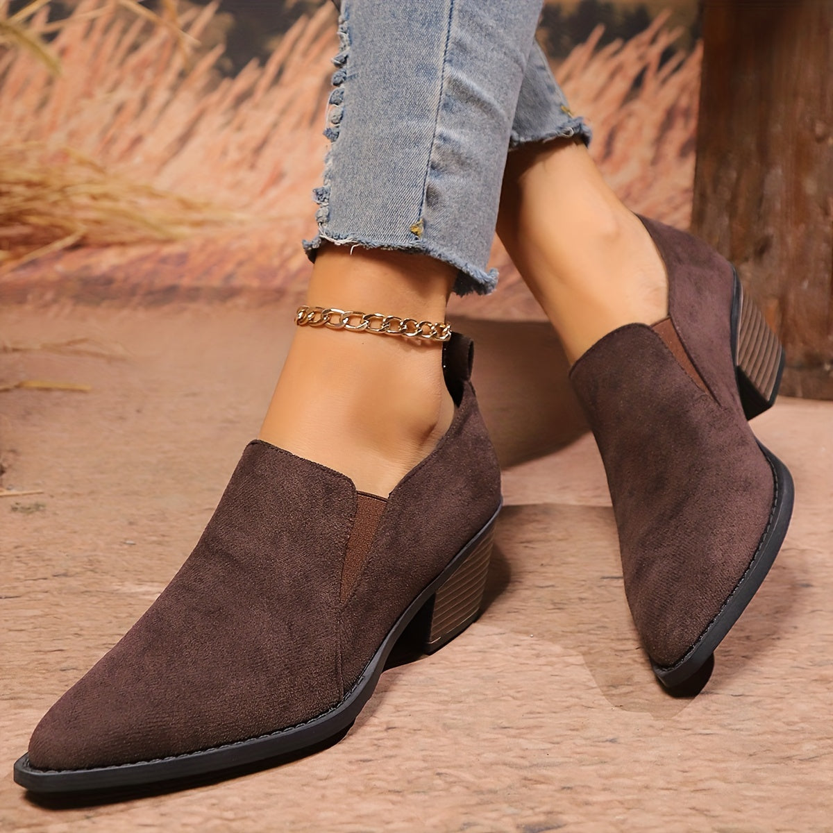 Kimberly Benn | Low Heel Boots, Comfortable Fit, Neutral Color