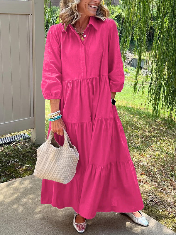 Kimberly Benn | Relaxed Tiered Maxi Dress