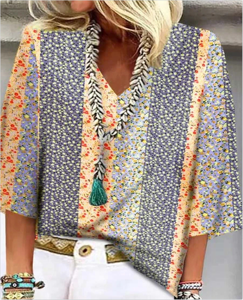 Kimberly Benn | Floral Blouse