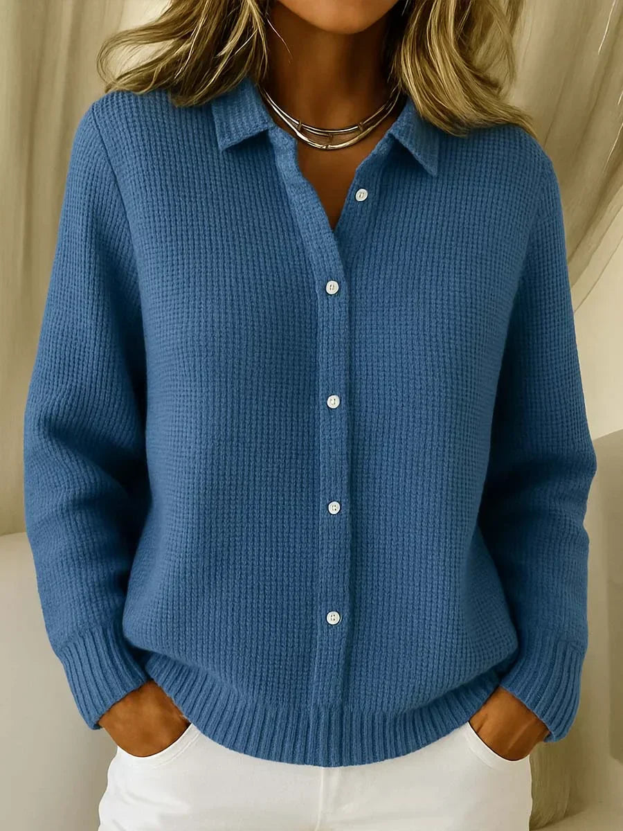 Kimberly Benn | Textured Knit Button Cardigan