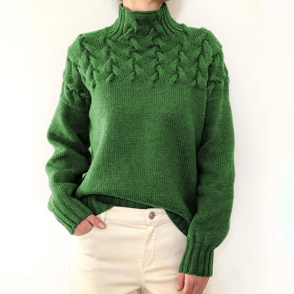 Kimberly Benn | Warm Knitted Turtleneck