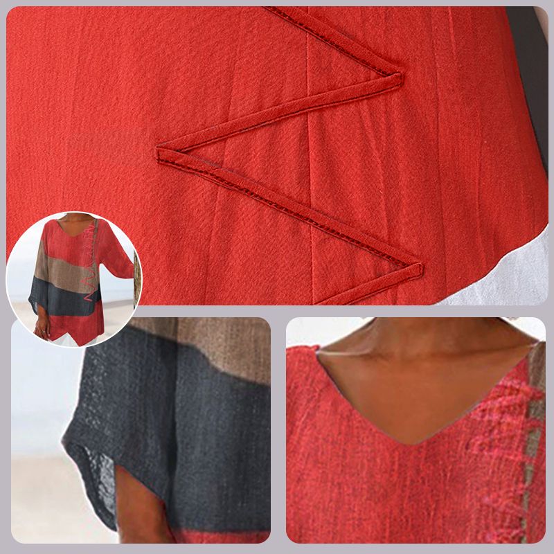 Kimberly Benn | Color Block Blouse