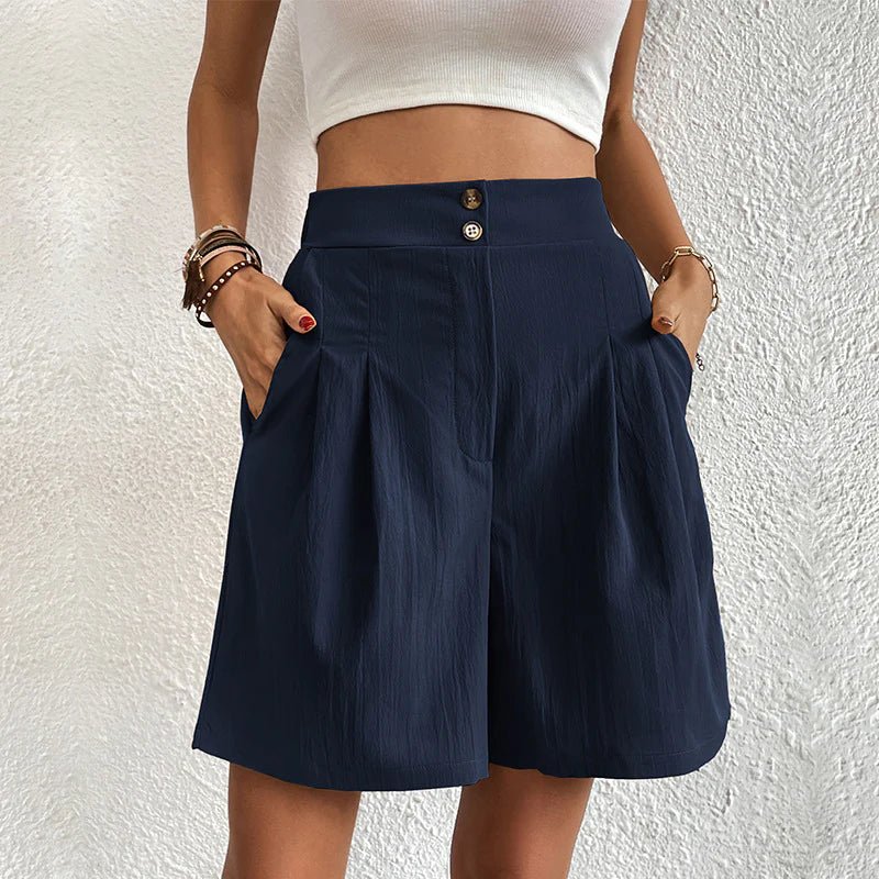 Kimberly Benn | High-Waist Comfort Shorts