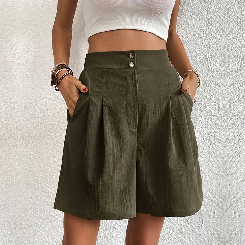 Kimberly Benn | High-Waist Comfort Shorts