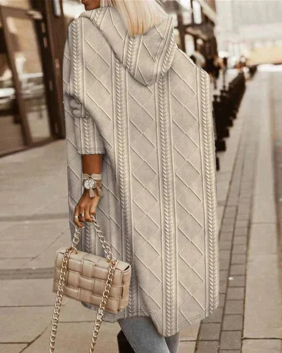 Kimberly Benn | Extended Length Hooded Cardigan