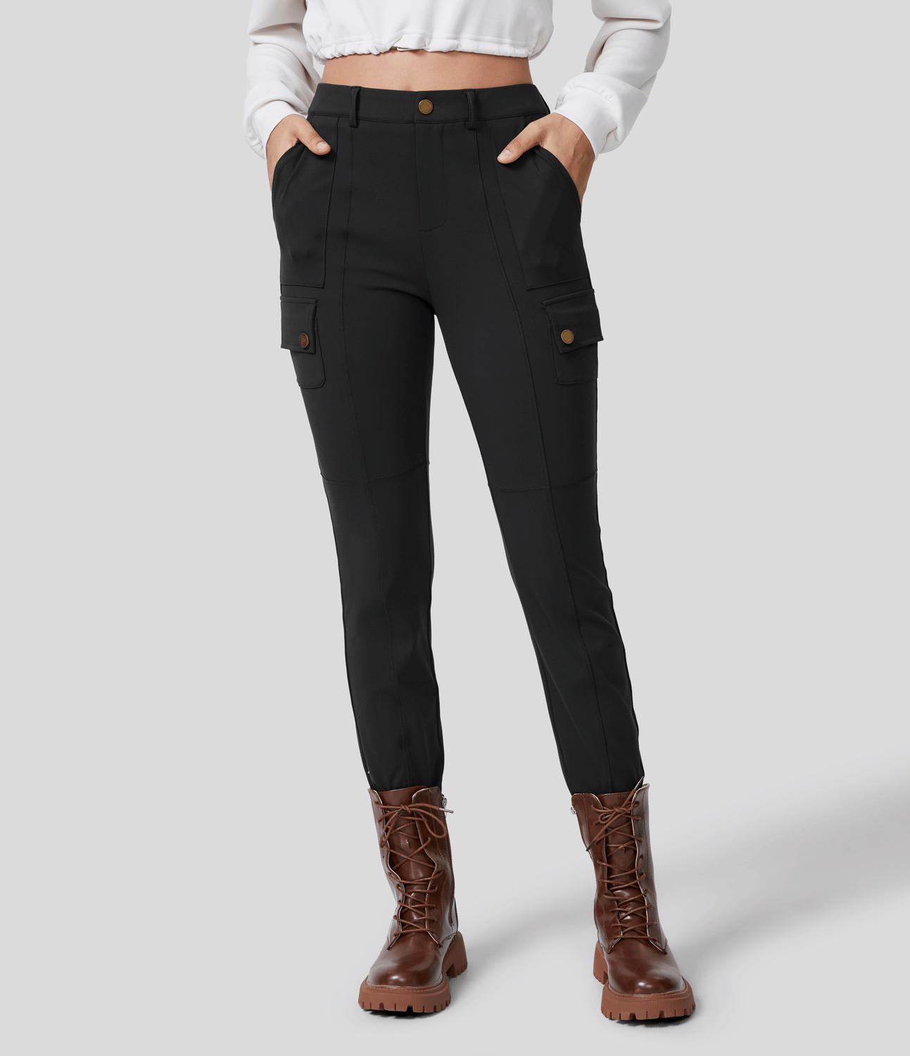 Kimberly Benn | Stretchy Cargo Pants