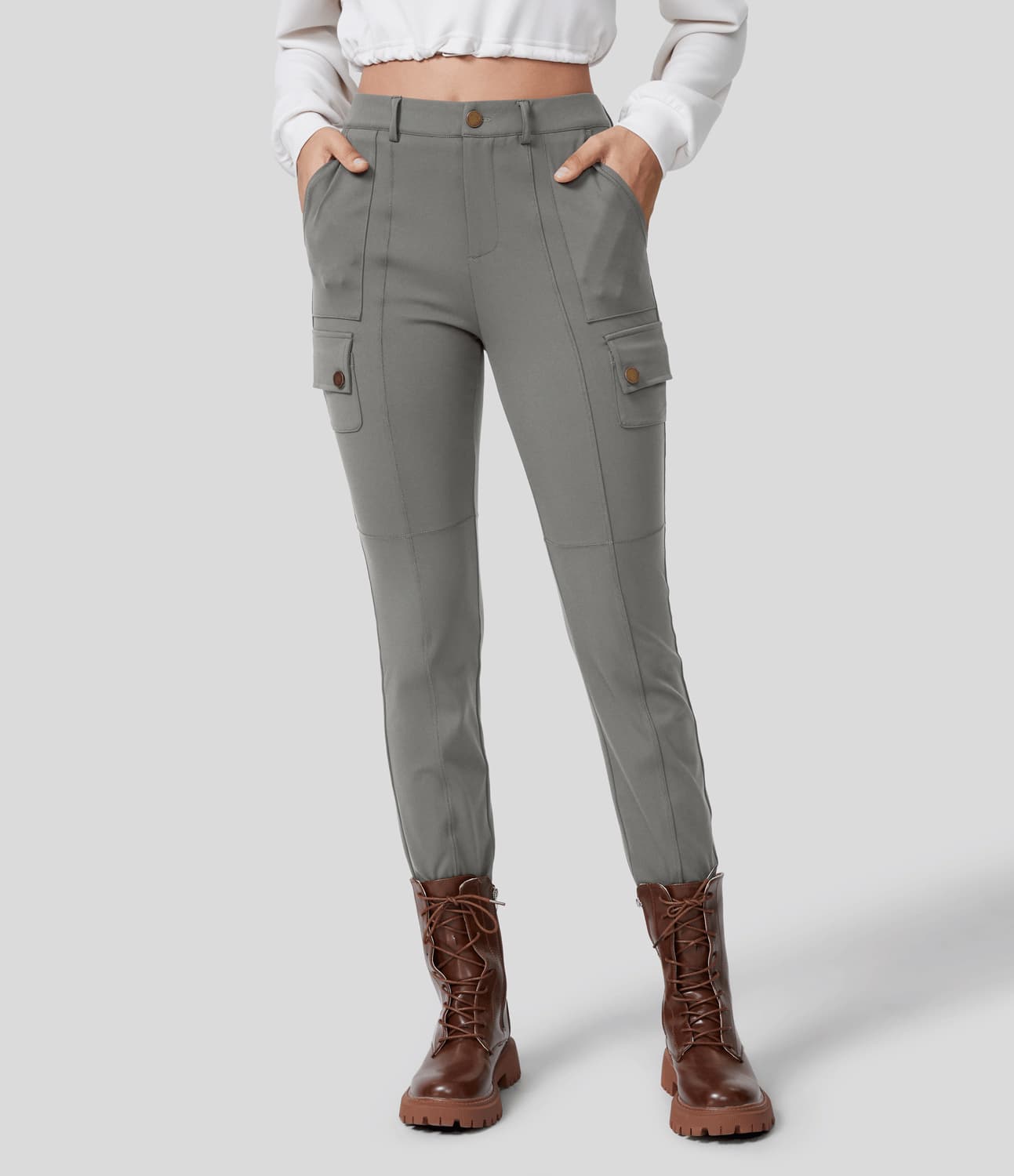 Kimberly Benn | Stretchy Cargo Pants