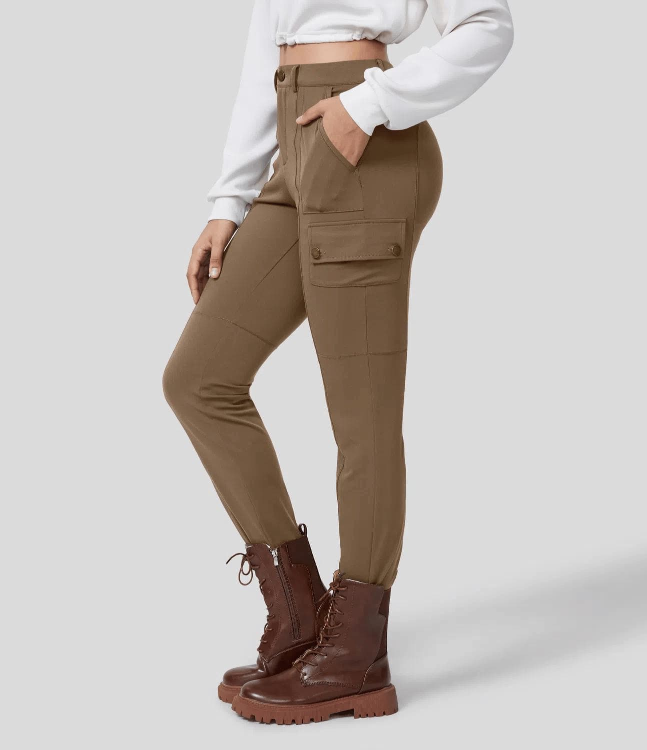Kimberly Benn | Stretchy Cargo Pants