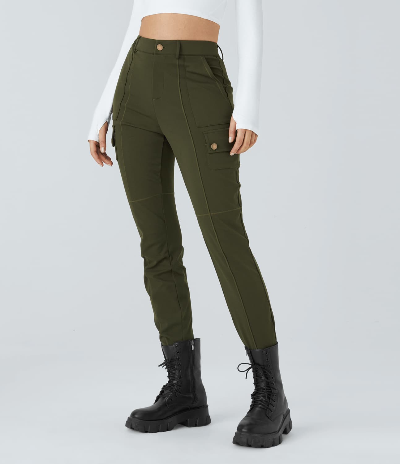 Kimberly Benn | Stretchy Cargo Pants