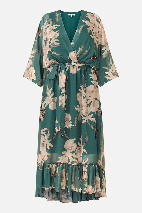 Kimberly Benn | Elegant Kimono Midi Dress