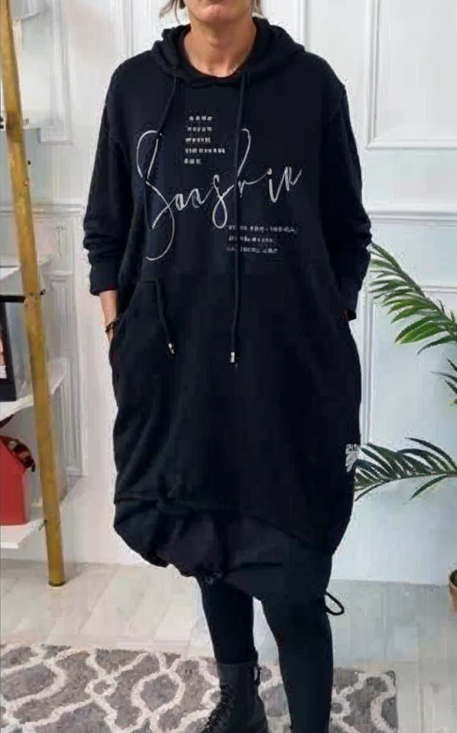 Kimberly Benn | Casual Hooded Dress