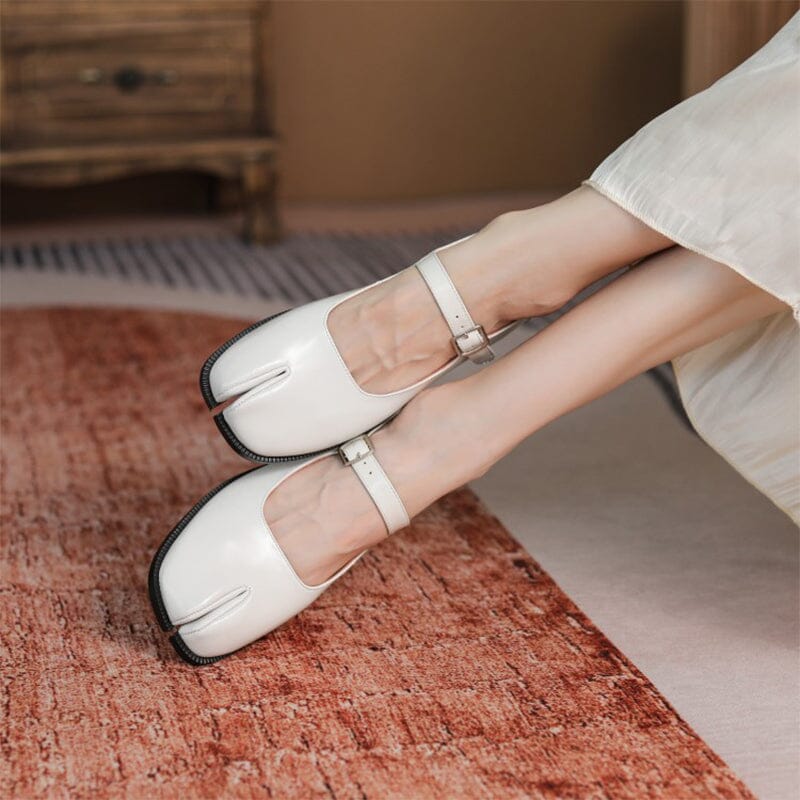 Kimberly Benn | Leather Mary Janes