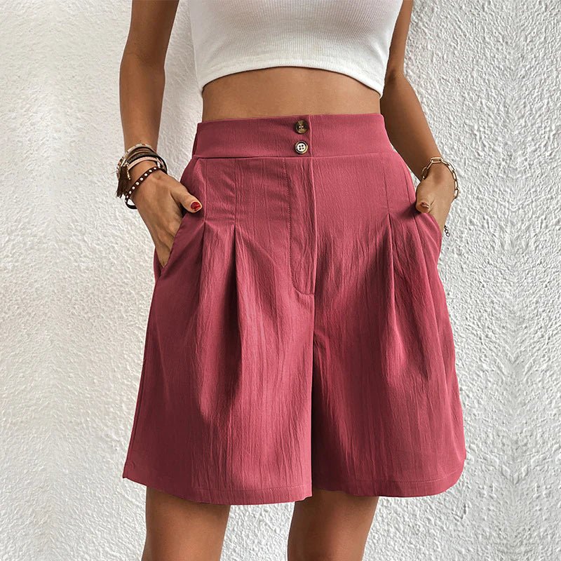 Kimberly Benn | High-Waist Comfort Shorts