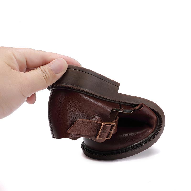 Kimberly Benn | Leather Mary Janes