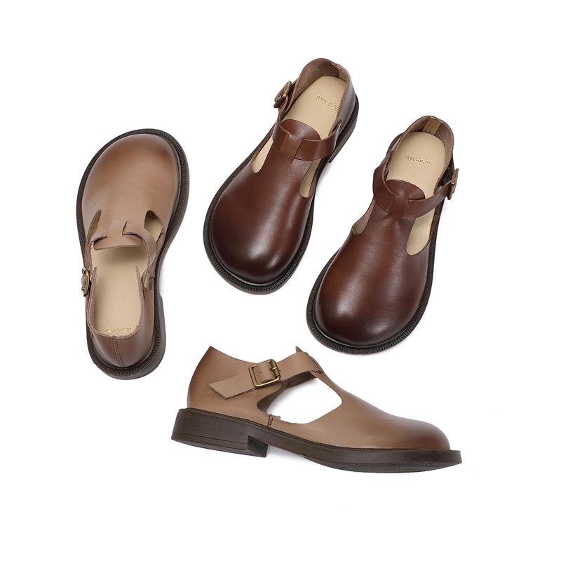 Kimberly Benn | Leather Mary Janes