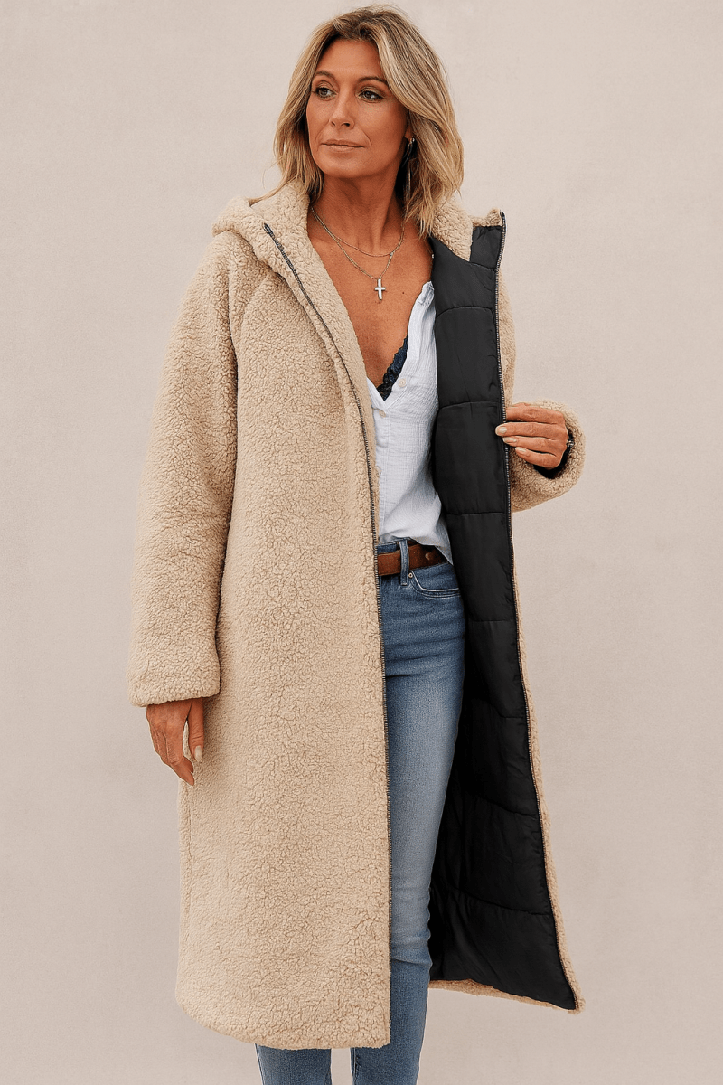 Kimberly Benn | Soft And Lush Reversible Coat