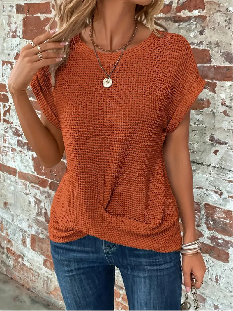 Kimberly Benn | Sweetheart Round Neck T-Shirt