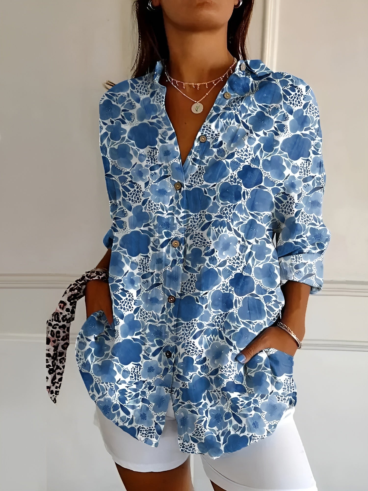 Kimberly Benn | Soft Floral Blouse