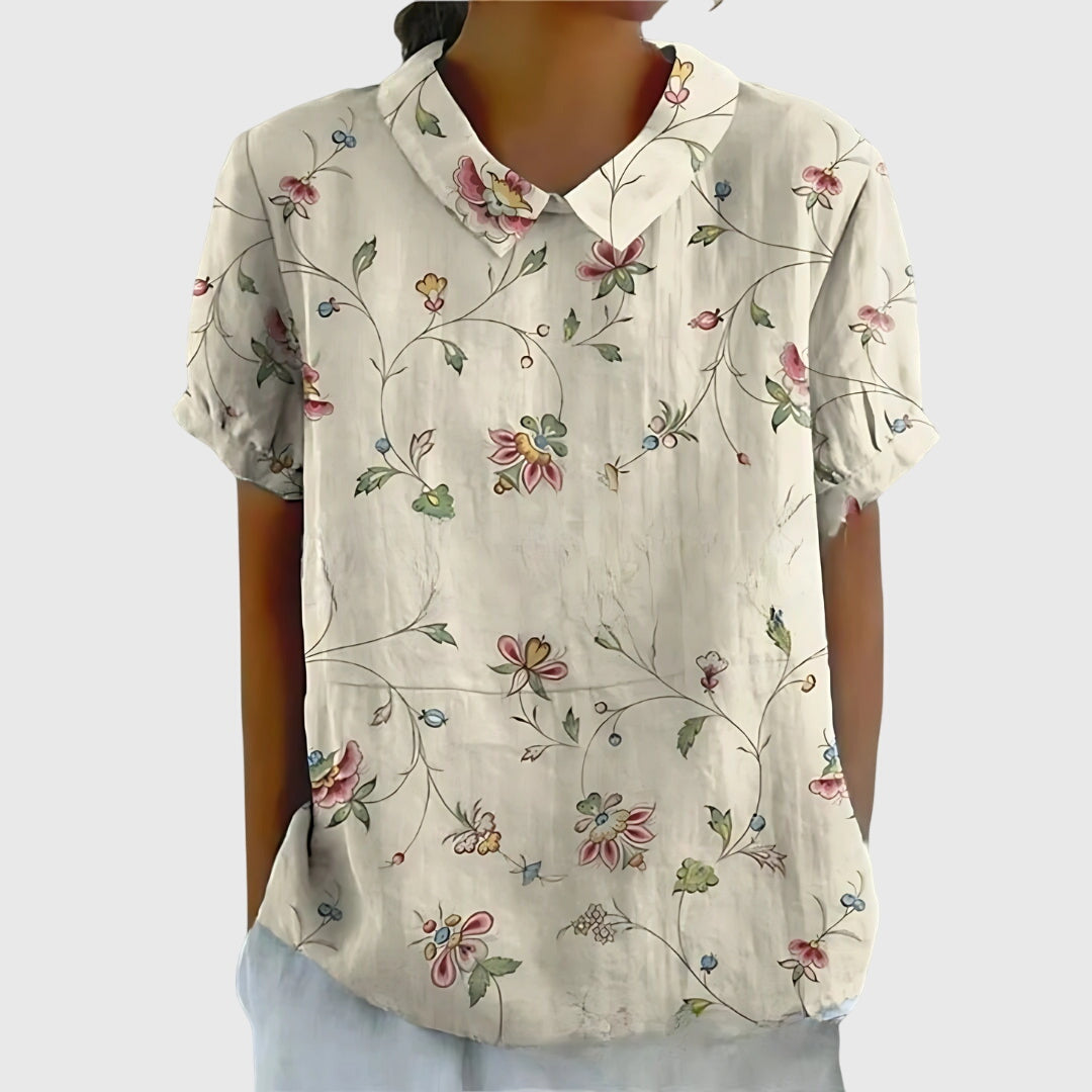 Kimberly Benn | Floral Blouse