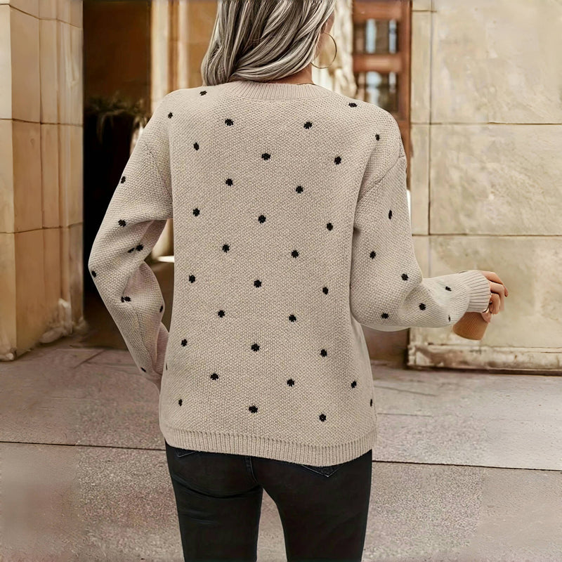 Kimberly Benn | Classic Dotted Sweater