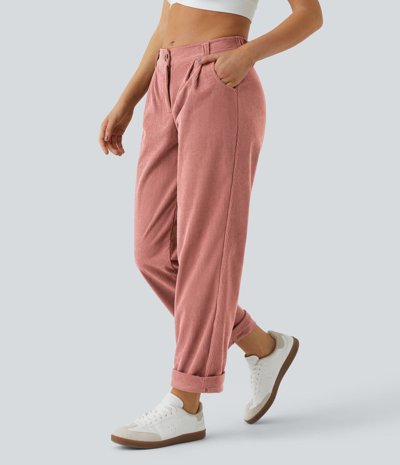 Kimberly Benn | Casual Corduroy Pants