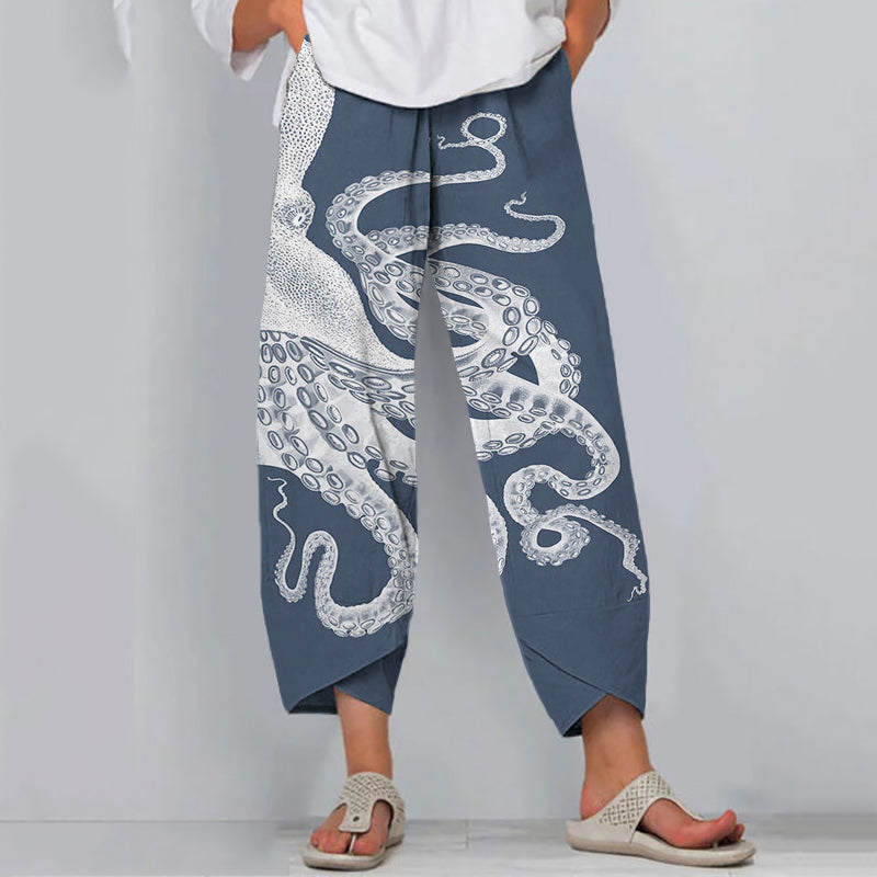 Kimberly Benn | Octopus Ink Print Pants