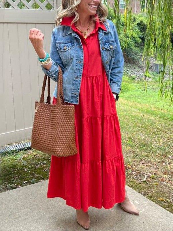 Kimberly Benn | Relaxed Tiered Maxi Dress