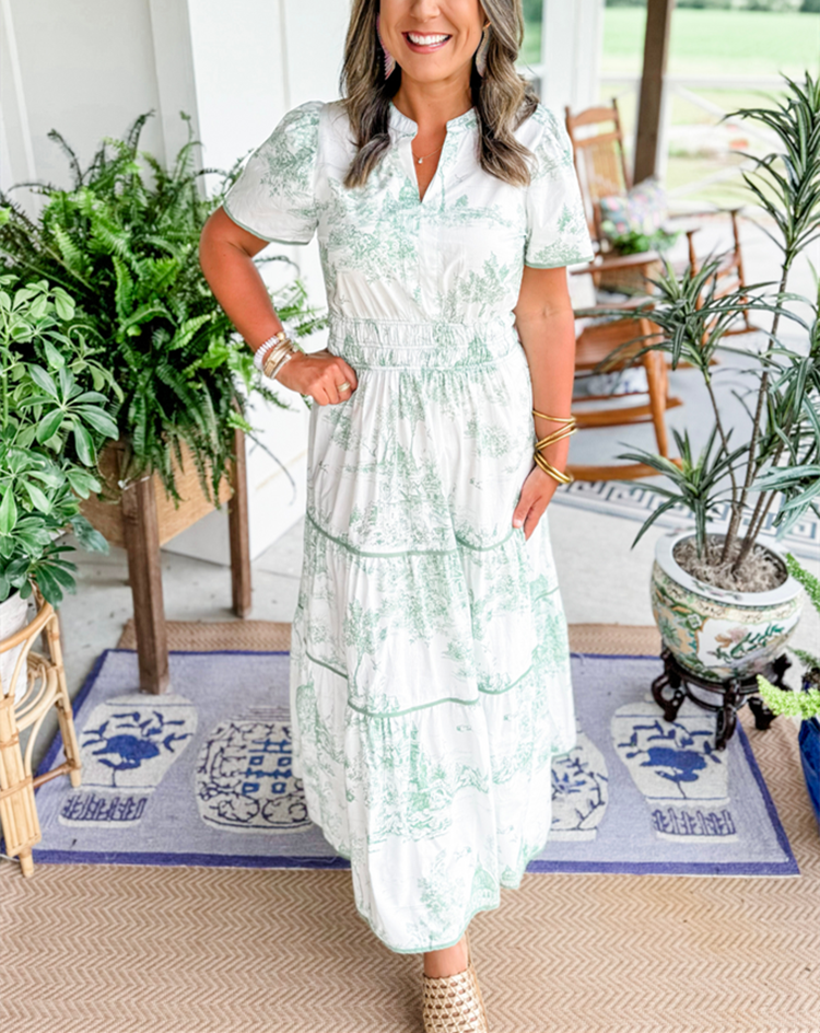 Kimberly Benn | Tiered Maxi Dress