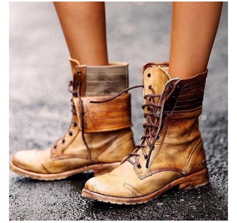 Kimberly Benn | Women’s Vintage Lace-Up Boots