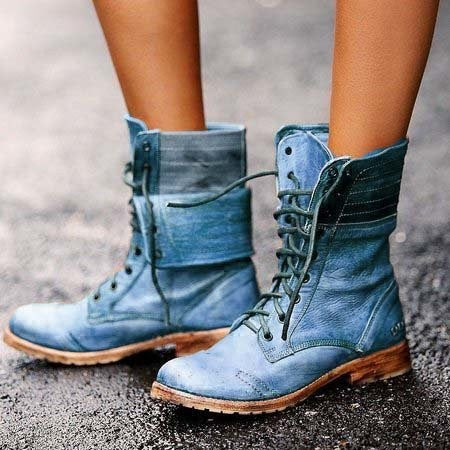 Kimberly Benn | Women’s Vintage Lace-Up Boots