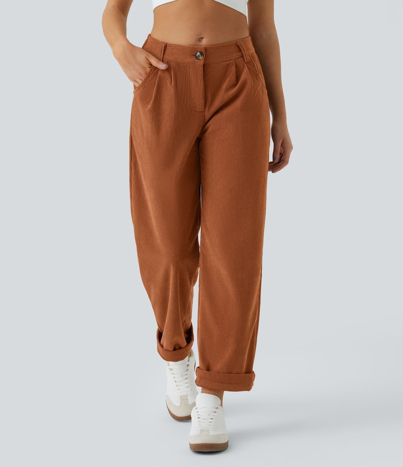 Kimberly Benn | Casual Corduroy Pants