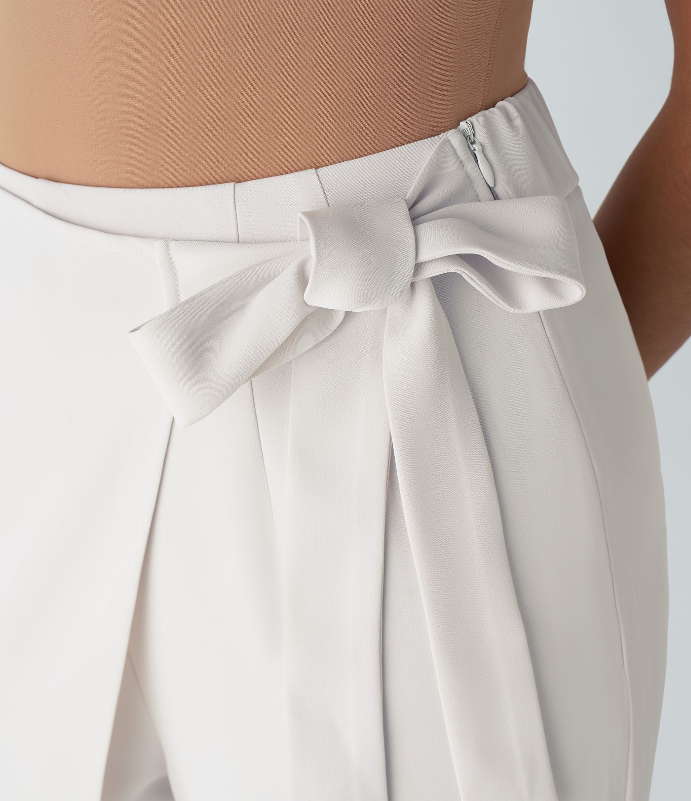 Kimberly Benn | High-Waisted Pants With Elegant Wrap Design