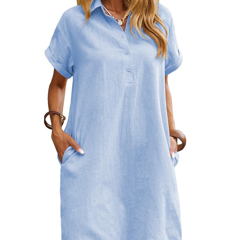 Kimberly Benn | Relaxed Short Sleeve Summer Dress