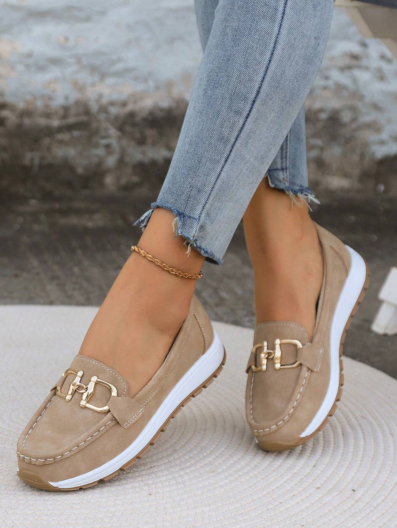 Kimberly Benn | Chic Buckle Loafers