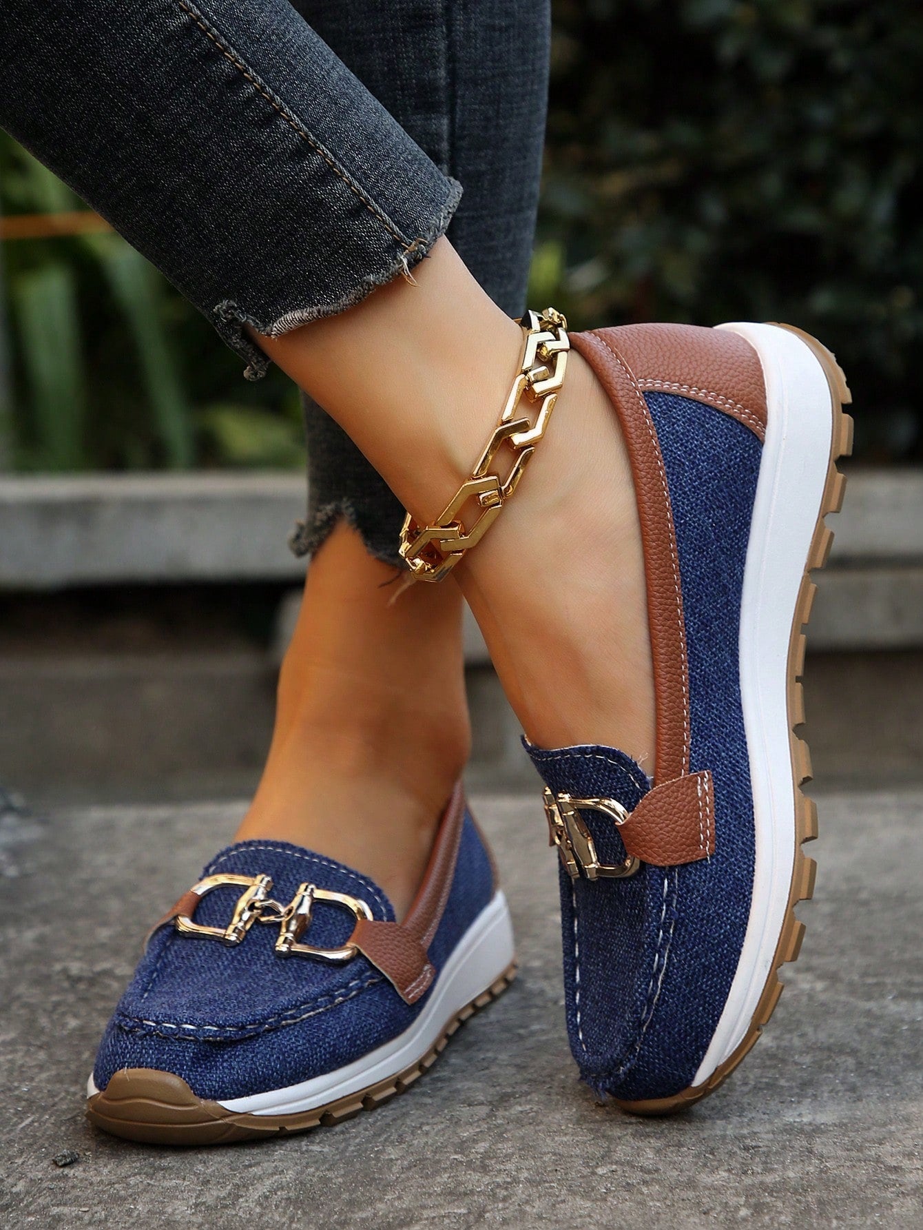 Kimberly Benn | Chic Buckle Loafers