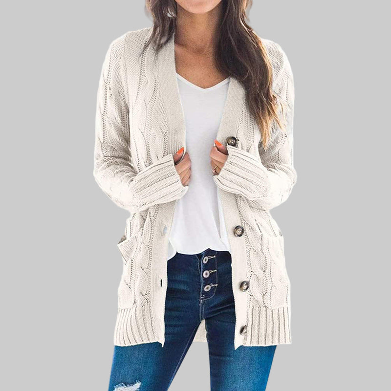 Kimberly Benn | Casual Long Sleeve Button Down Cardigan