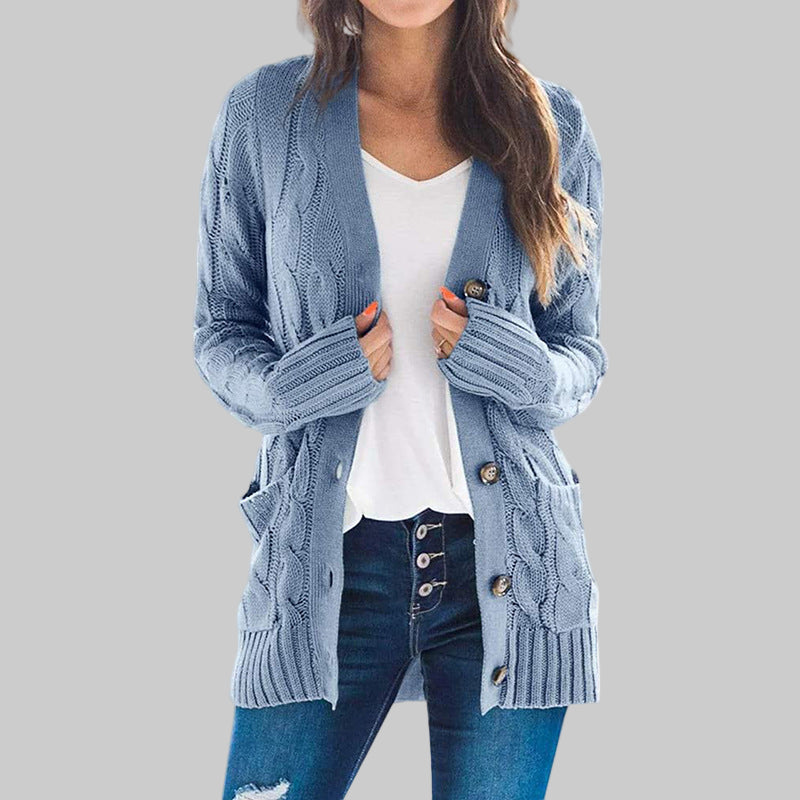 Kimberly Benn | Casual Long Sleeve Button Down Cardigan
