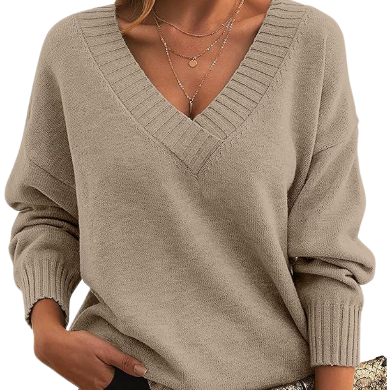 Kimberly Benn | Lightweight V-Neck Sweater