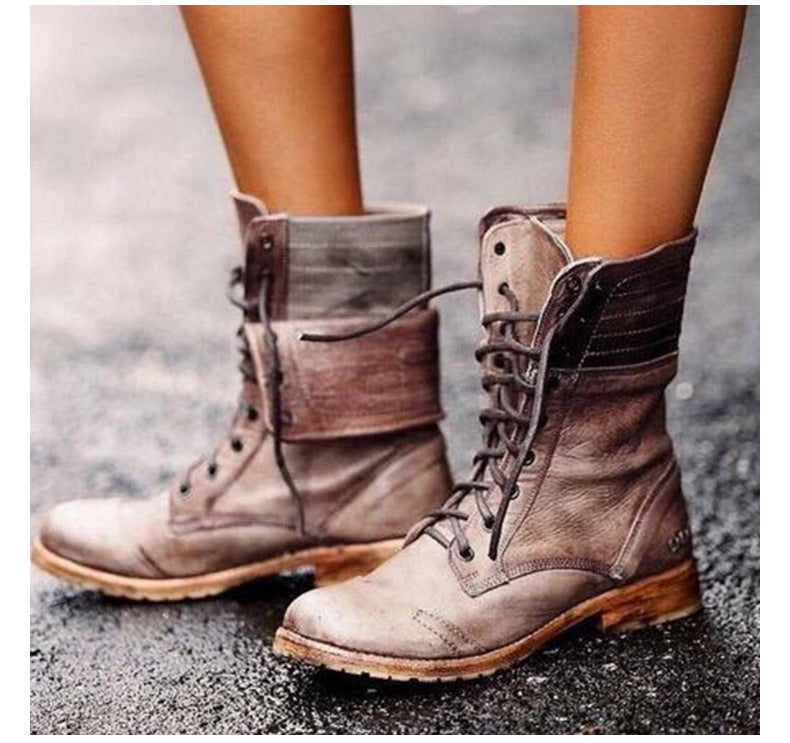 Kimberly Benn | Women’s Vintage Lace-Up Boots