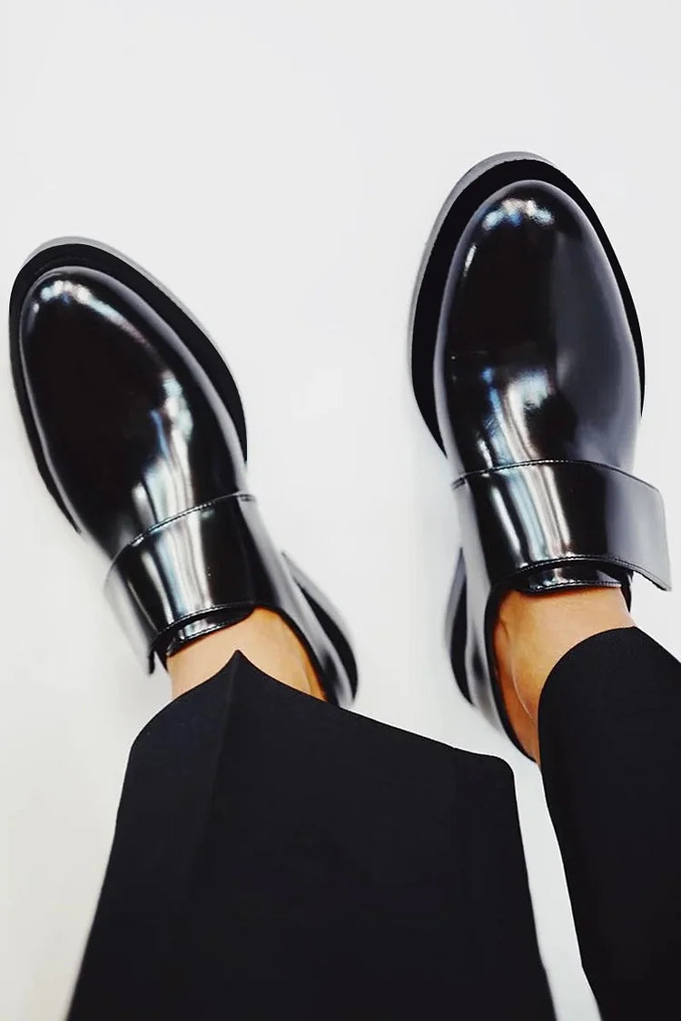 Kimberly Benn | Polished Strap Loafers