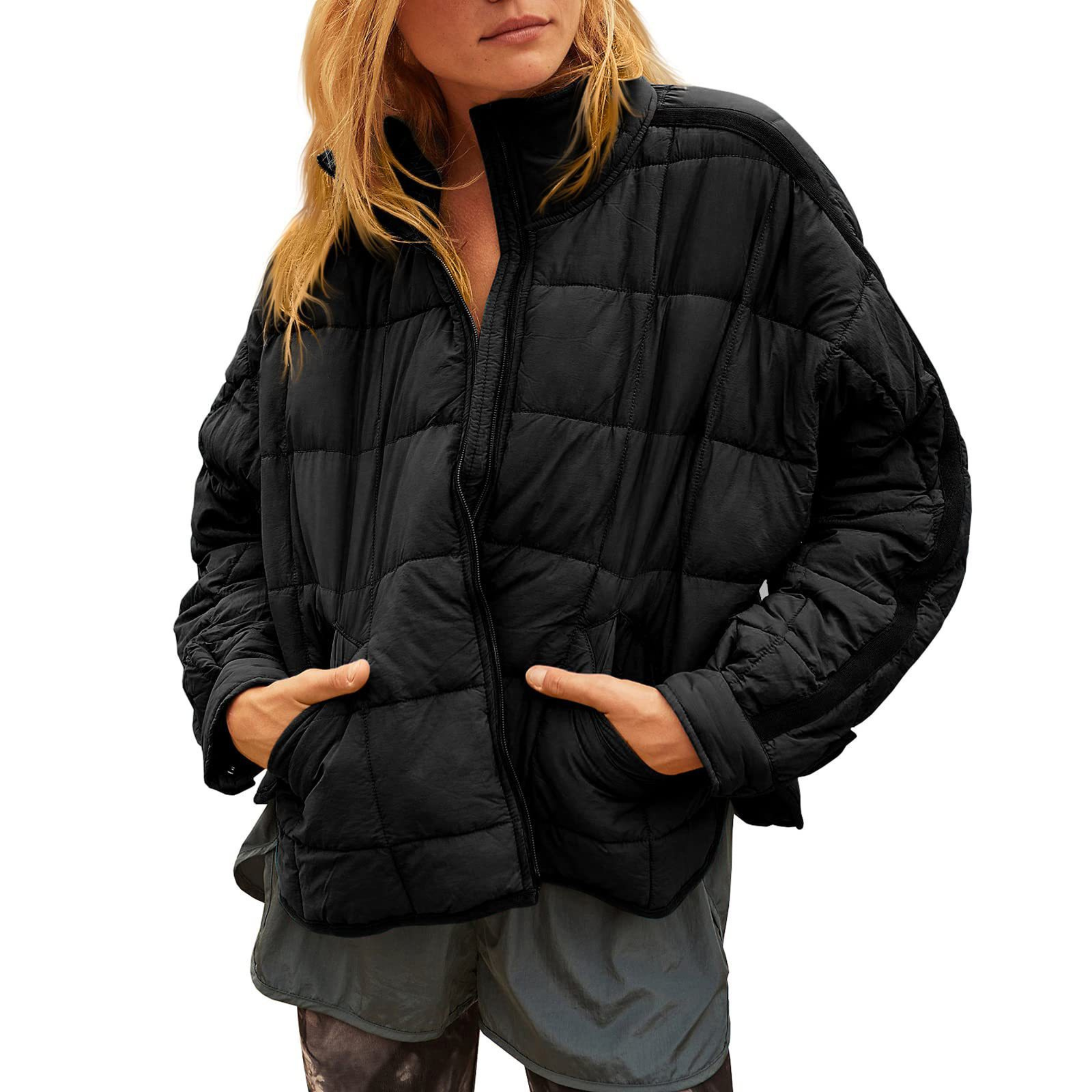 Kimberly Benn | Lightweight Compact Zip Puffer Jacket