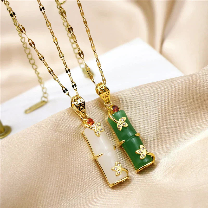 Kimberly Benn | Necklace, Amulet, Green